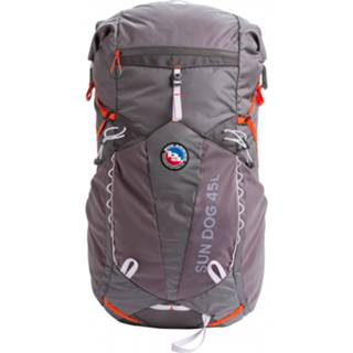 👉 Tour rugzak uniseks vrouwen zwart grijs Big Agnes - Women's Sun Dog 45 Tourrugzak maat l, grijs/zwart 841487139100