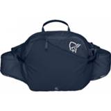 👉 Heuptas olijfgroen bruin Norrøna - 6L Hip Pack maat 6 l, 7042698472045