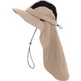 👉 Tilley - Ultralight Cape Sun Hat - Hoed maat XL - 61-61,5 cm, beige