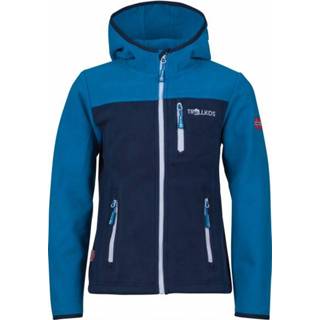 👉 Trollkids - Kid's Stavanger Jacket - Fleecevest maat 176, blauw