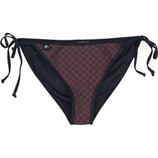 👉 Bikinislip zwart rood vrouwen m R.E.D. by EMP - Bikiniunterteil mit Schachbrettmuster Bikini Slip 4064854447363 4064854447356 4064854447349 4064854447370 4064854447387