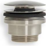 👉 Afvoer nikkel PVD blauw Blue Label Brondby klikplug - geborsteld 8711802072479