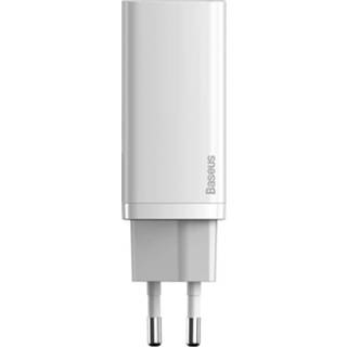 👉 Snellader wit ja Baseus GaN2 Lite USB-C / USB 65W - Met naar Kabel 6953156232945