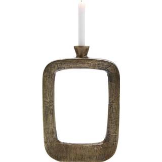 👉 Kandelaar brass aluminium active Kare Tanu 40cm 4025621540311