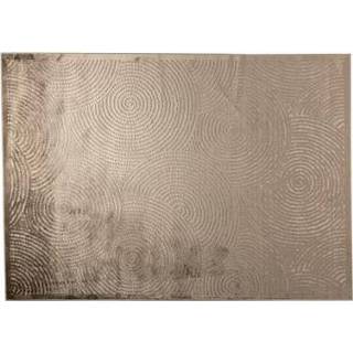 👉 Vloerkleed bruin active Dutchbone Dots Caramel Brown 200x300cm 8718548070257