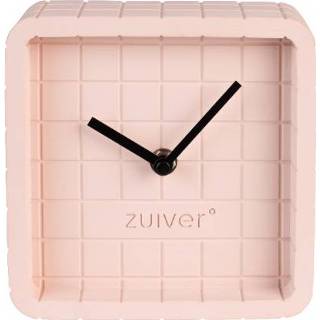 👉 Klok roze active Zuiver Cute Concrete Pink 8718548066496