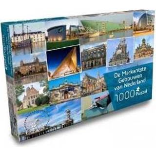 👉 Puzzel De Markantste Gebouwen van Nederland 1000 Stukjes 8719689883720