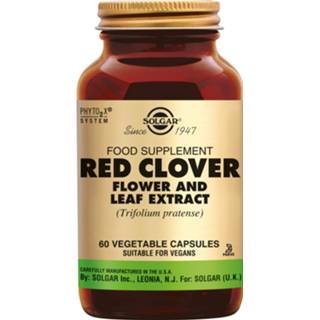 👉 Rood Solgar Red Clover Flower and Leaf Extract 33984041424