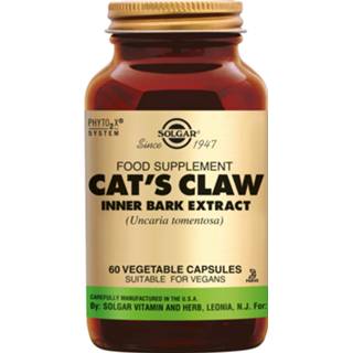 👉 Solgar Cat's Claw Inner Bark Extract 33984041134