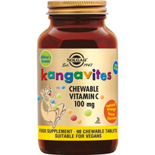 👉 Vitamine Solgar Kangavites Chewable Vitamin C 100 mg 33984028043