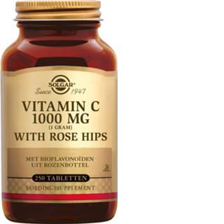 👉 Vitamine rose Solgar Vitamin C with Hips 1000 mg 33984024014