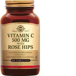 👉 Vitamine rose Solgar Vitamin C with Hips 500 mg 33984023802