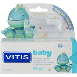 👉 Tandgel baby's Vitis - Baby 30ml met Vingertandenborstel 8427426054530