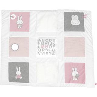 👉 Nijnte roze baby's Nijntje - Boxkleed Pink Baby Rib 100 x 85 cm 8713291666252