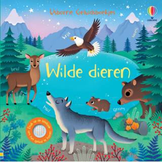 👉 Geluidenboekje Wilde dieren - geluidenboek 1 jr+ 9781801311625