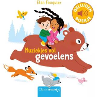 👉 Geluidenboekje Muziekjes vol gevoelens - geluidenboek 2 jr+ 9789044845310