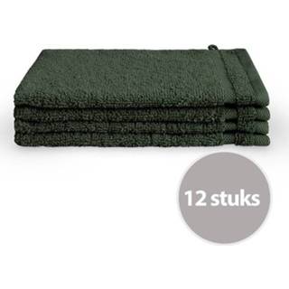 👉 Washandje groen Byrklund Washand 16x21 cm 500gram Donker - 12 stuks 8585897698469