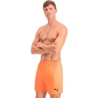 👉 Zwembroek oranje mannen Puma Heren Mid Shorts Bright Orange-S 8720245247061