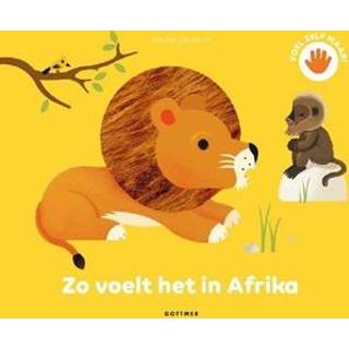 👉 Voelboekje stuks kartonboekjes Gottmer Zo voelt het in Afrika (voelboek). 2+ 9789025771584