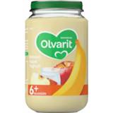 👉 Olvarit - Fruithapje Banaan, Appel, Yoghurt 6 maanden 200ml 8591119002860