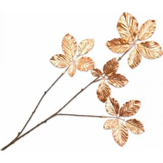 👉 Kunstbloem goud kunststof active Silk-ka Bladtak 87 cm 8718648365376
