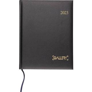 👉 Agenda zwart stuks true kunstleer gebonden kantooragenda wit Gallery agenda, weektimer, 2023, 5411401310813