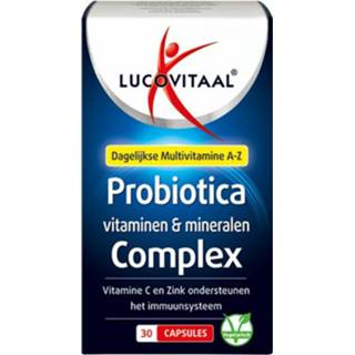 Probiotica active Lucovitaal Vitamine&Mineralen Complex 30 capsules 8713713090016