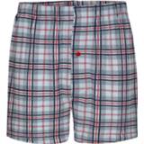 👉 Boxershort mannen grafisch katoen marine blauw Boxershorts per 3 stuks met ruitdessin G Gregory Lichtblauw/Marine 4055708937703 4055708937710