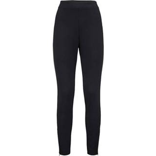 👉 Legging effen zwart kunstvezels vrouwen met rits aan de zoom MIAMODA 4055708737693 4055708737662