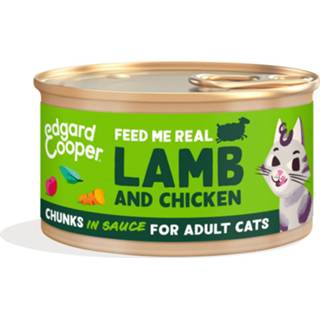 👉 Kattenvoer active 18x Edgard&Cooper Chunks Lam - Kip 85 gr 5407009641763