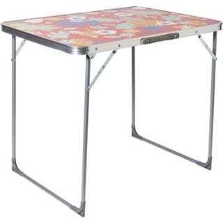 Picknicktafel aluminium - gebloemd 80x60x69 cm 8716963162168