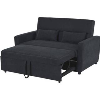 👉 Slaapbank grijs stof active HOMdotCOM chaise longue 2-zits bankstel in donkergrijs 6095800175151