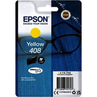 👉 Inktcartridge geel Epson 408 (y) origineel 8715946701707