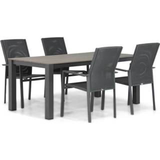 Tuinset antracite dining sets grijs-antraciet Presto Ricadi/Valley 180 cm 5-delig 7423600264253