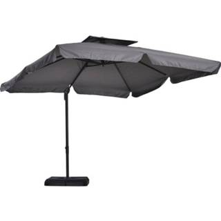 👉 Parasol aluminium active Sunny UV50+ zweefparasol en 4 gewichten inclusief beschermhoes 6095815747763