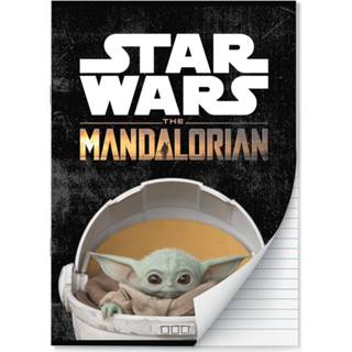 👉 Schrift active mannen The Mandalorian Schriften lijntjes - A4 Set van 2 stuks 9789464321784