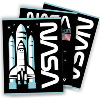 Schrift active NASA Space Mission Schriften - A5 Set van 3 stuks 9789464322101