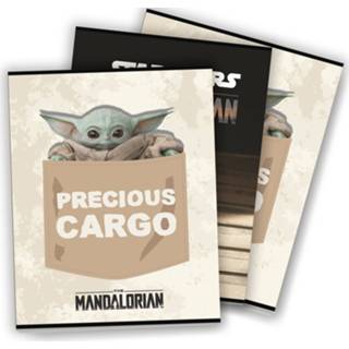 👉 Schrift active mannen The Mandalorian Schriften - A5 Set van 3 stuks 9789464322149