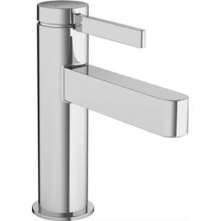 👉 Wastafelmengkraan chroom Finoris HansGrohe Eengreeps 100 met Push-Open Afvoer 4059625336083