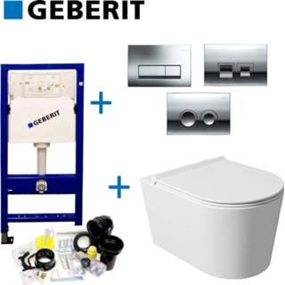 👉 Toiletset wit Geberit UP100 set73 Salenzi Civita met Delta Drukplaat 8719304938163