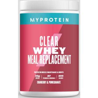 👉 Clear Whey maaltijdvervanger - 20servings - Cranberry Pomegranate