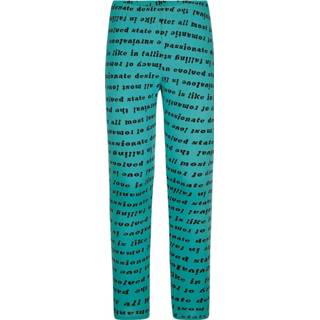 👉 Legging katoen grafisch vrouwen groen zwart Leggings per 3 stuks met print rondom Harmony Koraal/Zwart/Groen 4055708747555