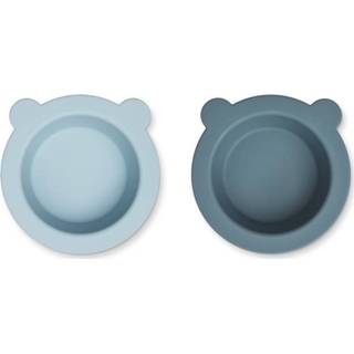👉 Zuignap blauw active Liewood Peony Kommen Met 2-Pack - Sea Blue/Whale Blue Mix 5715335047006