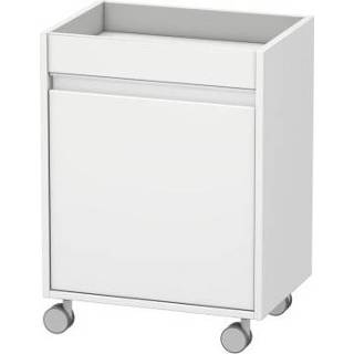 👉 Wit Duravit Ketho rolcontainer 67x50x36 cm linksdraaiend, mat