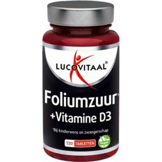 👉 Foliumzuur active Lucovitaal + Vitamine D3 120 tabletten 8713713092454