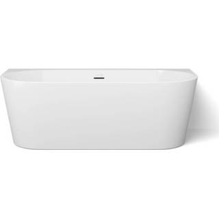 👉 Ligbad wit glans LoooX Cool semi-vrijstaand 170 x 80 57 cm,