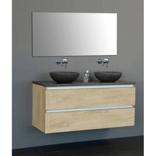 👉 Onderkastje light wood Onderkast Sanilux Trend Dynasty 120x47x50 cm 8719304429050