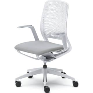 👉 Bureaustoel wit grijs Sedus SE:motion - / lichtgrijs