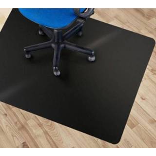 👉 Bureaumat zwart 120 x 90 cm - zonder nop