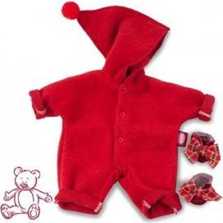 👉 Poppenkleding rood stuks kledingsets baby's Götz Boutique Romper Puntmuts 2-delig - Babypop 30-33 cm 4001269033613